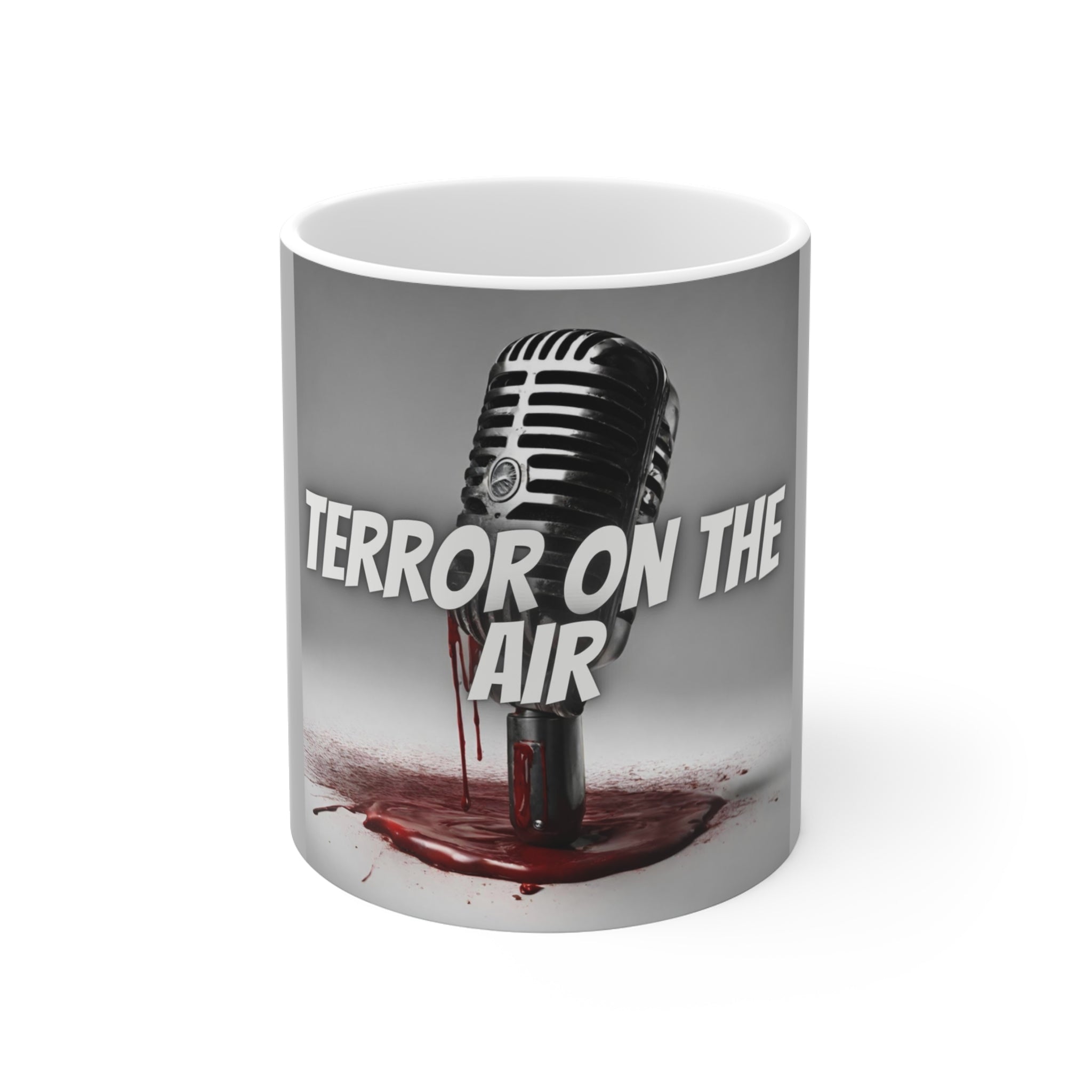 "Terror On The Air" Coffee Mug